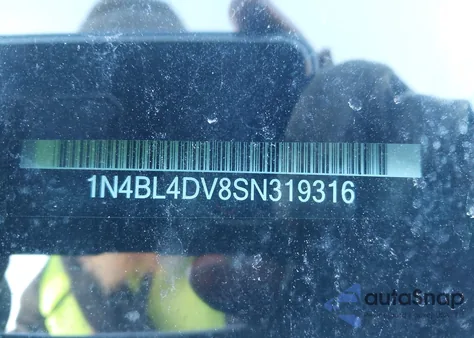 2025 Nissan Altima Sv Fwd z USA, uszkodzony, nr VIN 1N4BL4DV8SN319316